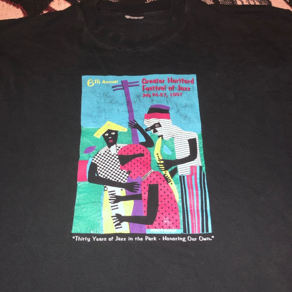 Vintage Greater Hartford Festival of Jazz Graphic Tee